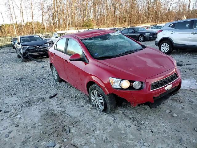 2012 Chevrolet Sonic VIN 1G1JB5SH4C4132537 Copart auction photo, front end / side damage thumbnail 11