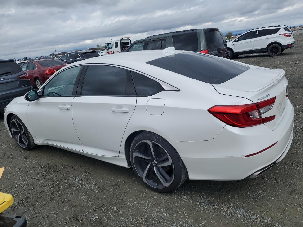 2018 Honda Accord VIN 1HGCV1F3XJA154265 Copart auction photo, minor dent/scratches damage thumbnail 2