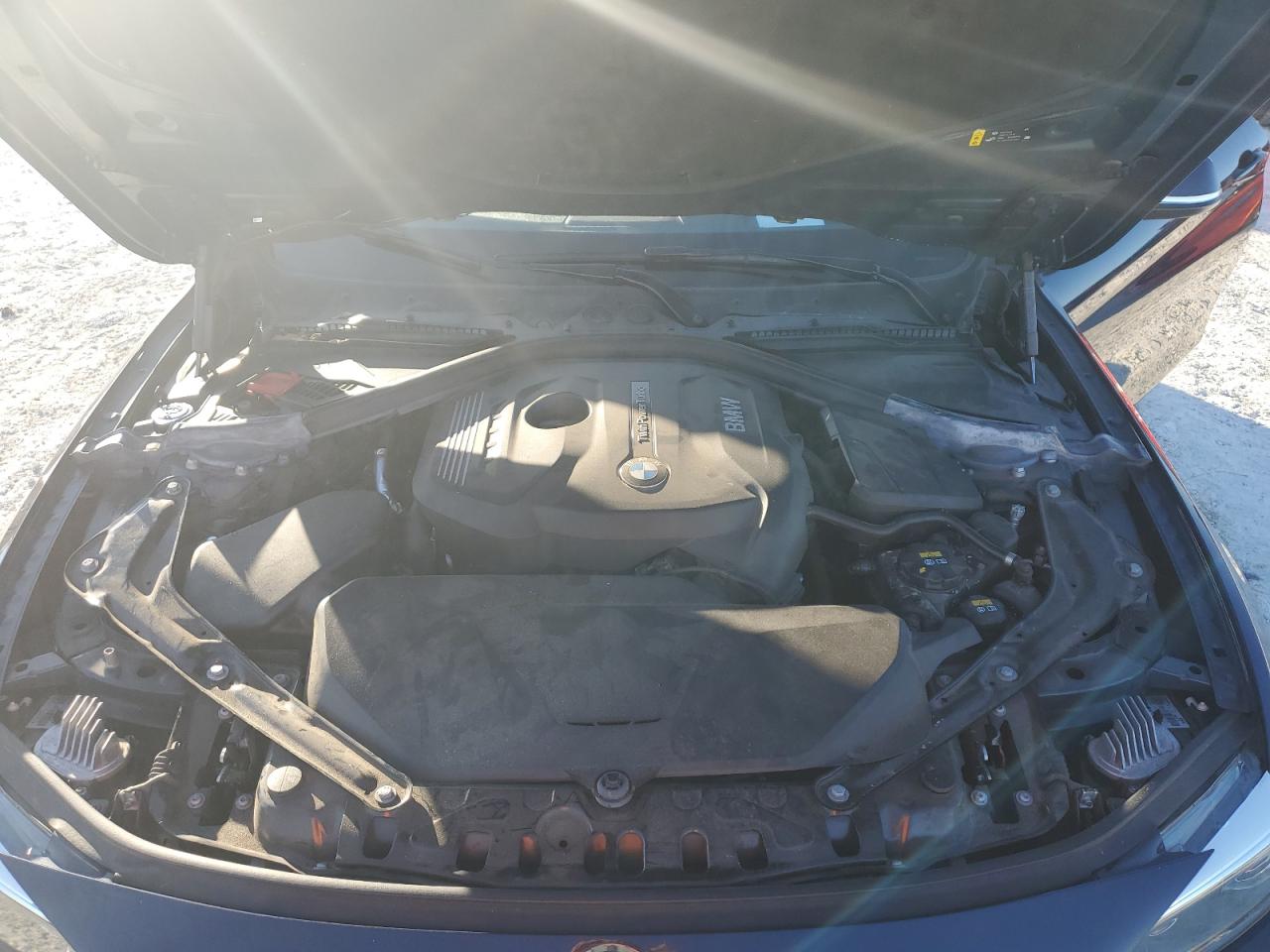 2018 BMW 4er VIN WBA4Z1C59JEE43885 Copart auction photo, side / all over damage thumbnail 11