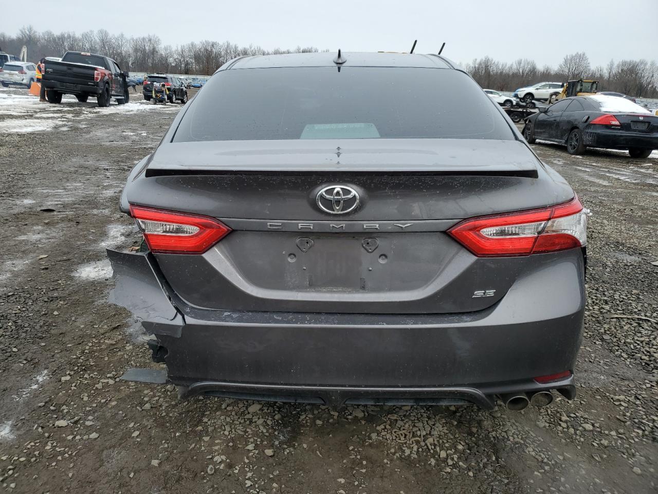 2020 Toyota Camry VIN 4T1G11AK8LU857323 Copart auction photo, rear end / front end damage thumbnail 6