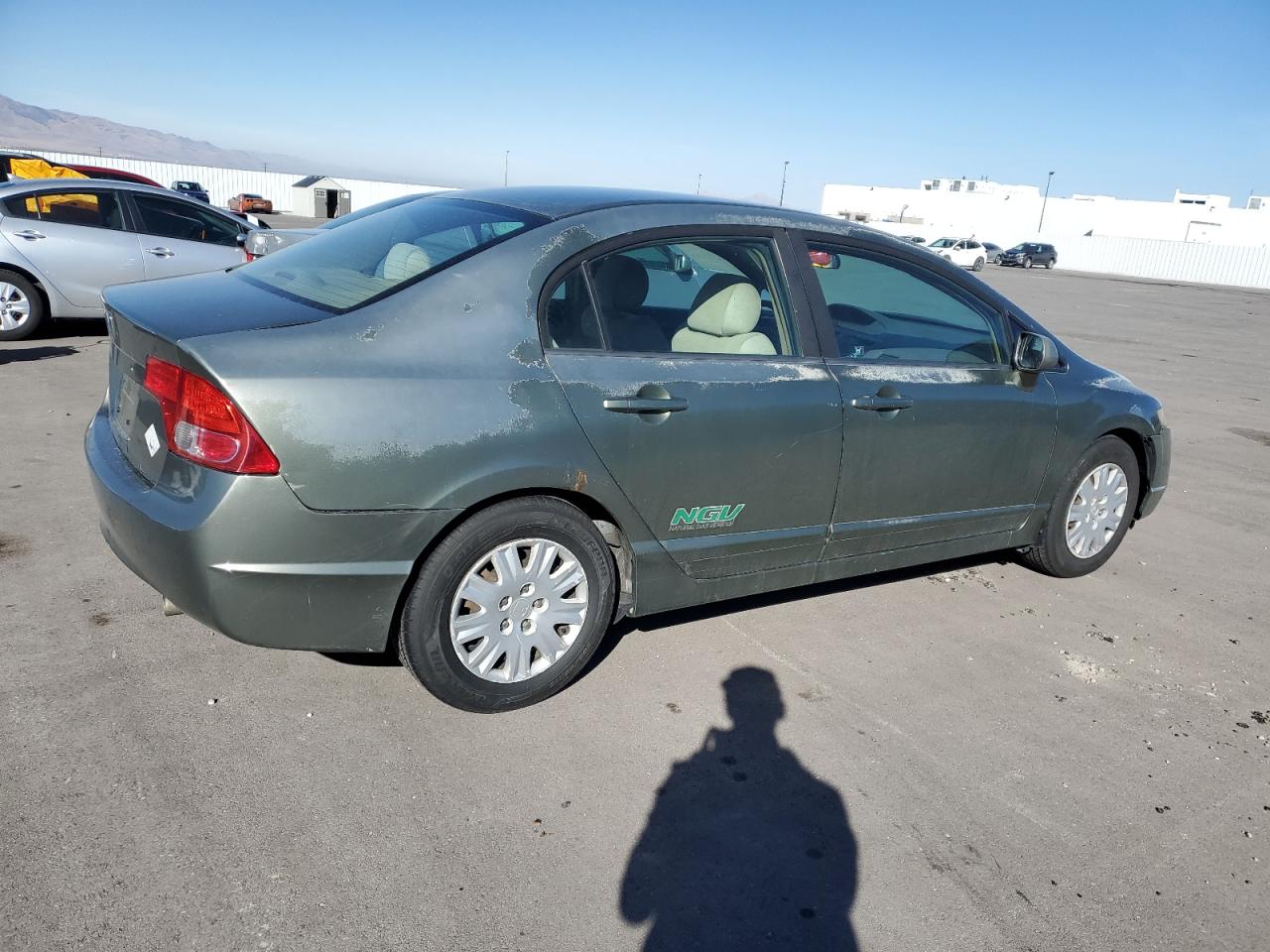 2008 Honda Civic VIN 1HGFA46568L000629 Copart auction photo, front end damage thumbnail 3