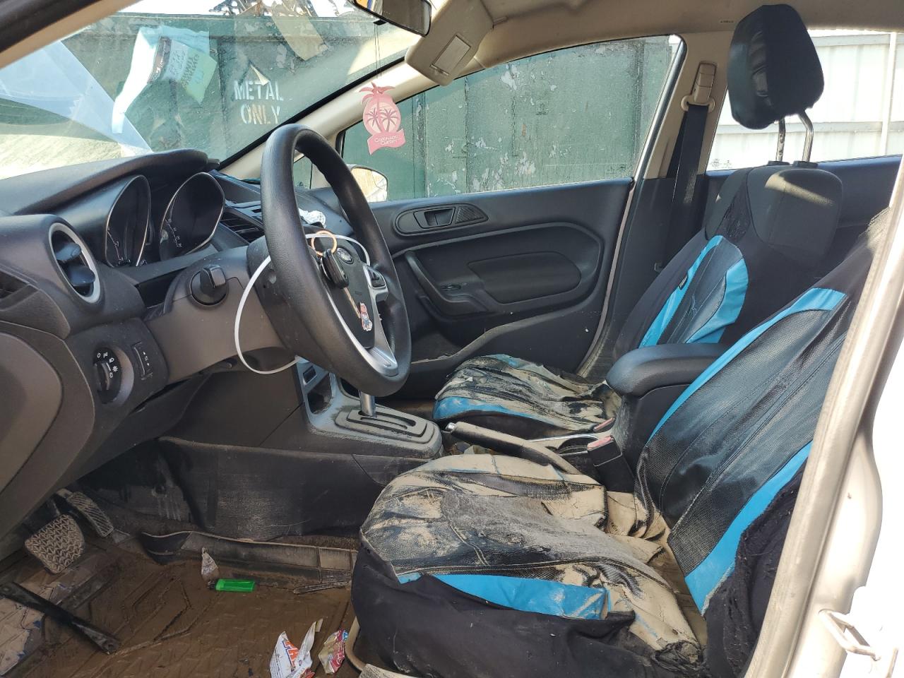 2018 Ford Fiesta VIN 3FADP4BJ6JM122604 Copart auction photo, water/flood damage thumbnail 7