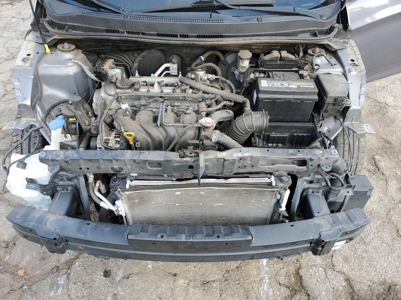 2017 Hyundai Accent VIN KMHCT4AE3HU288568 Copart auction photo, front end damage thumbnail 11