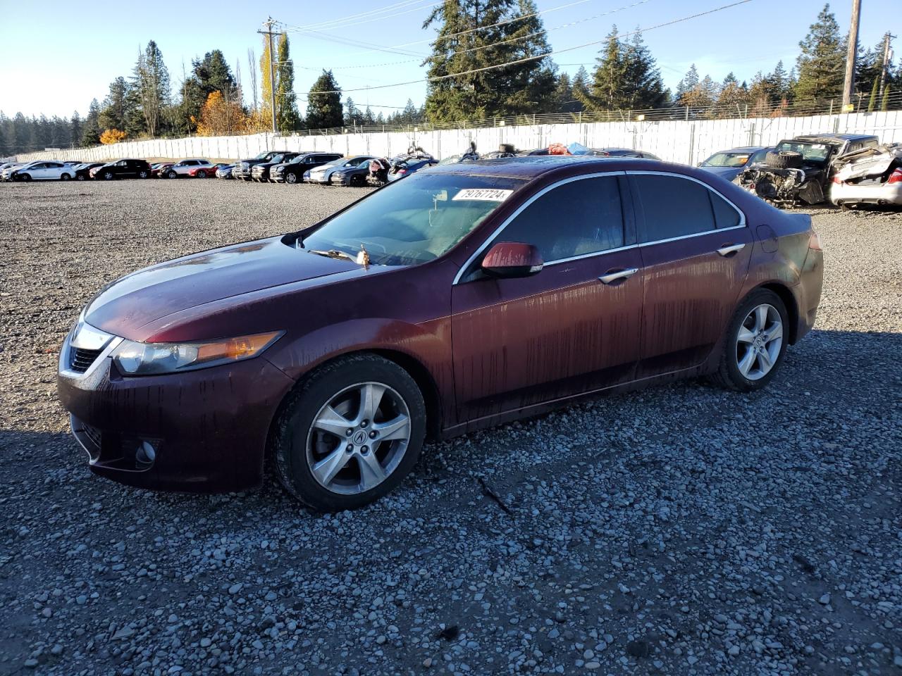 2010 Acura TSX VIN JH4CU2F68AC032377