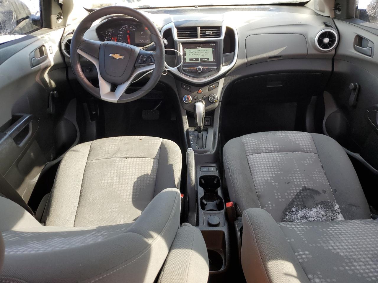 2017 Chevrolet Sonic VIN 1G1JB5SH5H4156319 Copart auction photo, rollover damage thumbnail 8