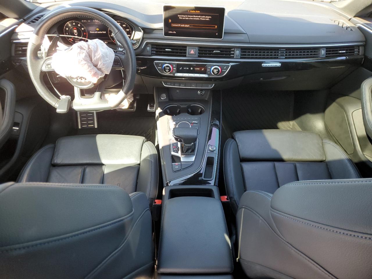 2019 Audi A5 VIN WAUENCF50KA074962 Copart auction photo, front end damage thumbnail 8