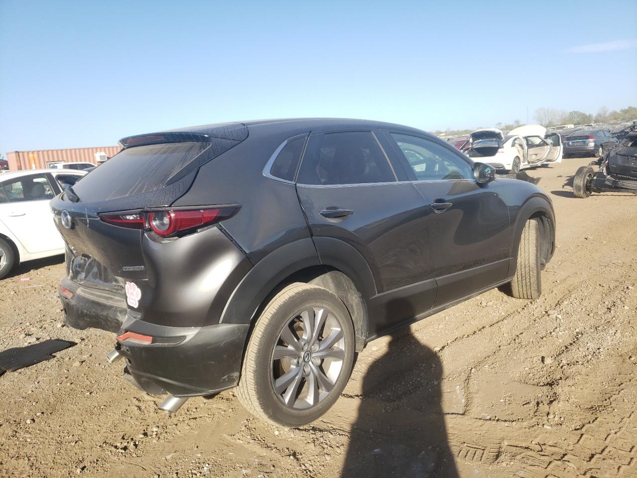 2022 Mazda CX-30 VIN 3MVDMBBL3NM456523 Copart auction photo, rear end / minor dent/scratches damage thumbnail 3