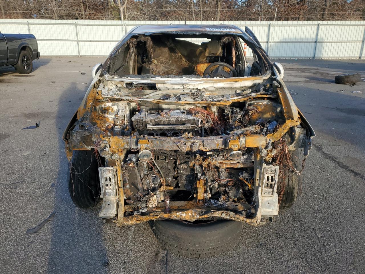 2012 Toyota Prius VIN JTDKN3DU4C1494130 Copart auction photo, burn - engine / burn - interior damage thumbnail 5