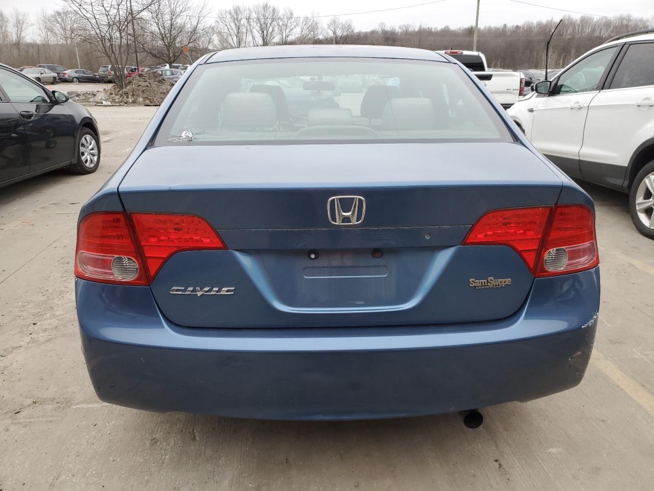 2006 Honda Civic VIN 1HGFA16556L119123 Copart auction photo, front end / side damage thumbnail 6