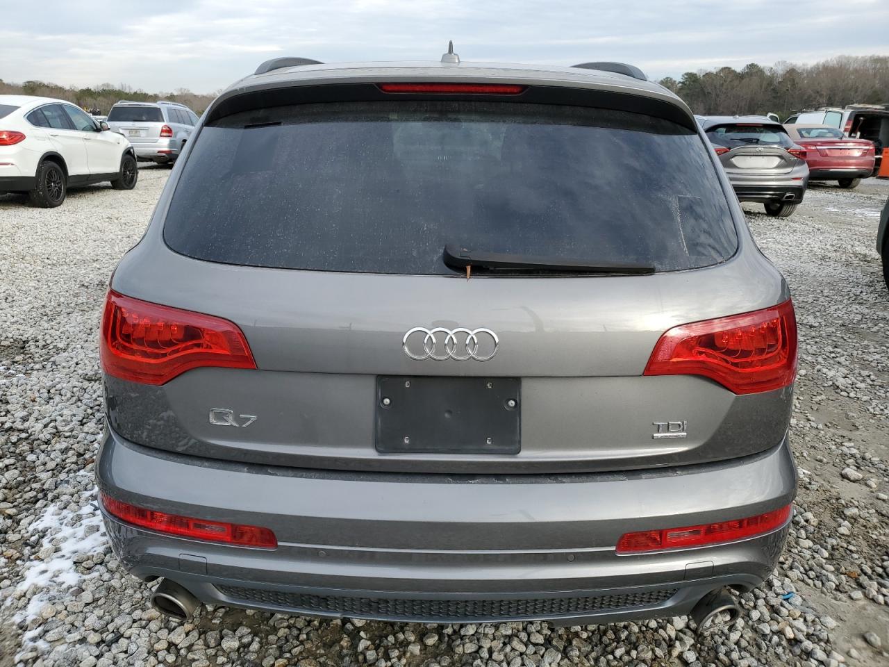2013 Audi Q7 VIN WA1WMAFE1DD011556 Copart auction photo, mechanical damage thumbnail 6