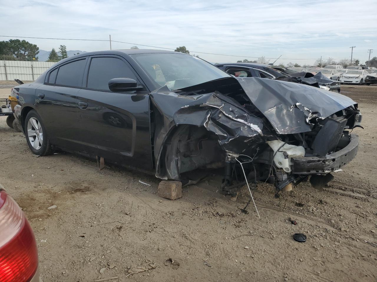 2014 Dodge Charger VIN 2C3CDXBG0EH248387 Copart auction photo, front end / undercarriage damage thumbnail 4