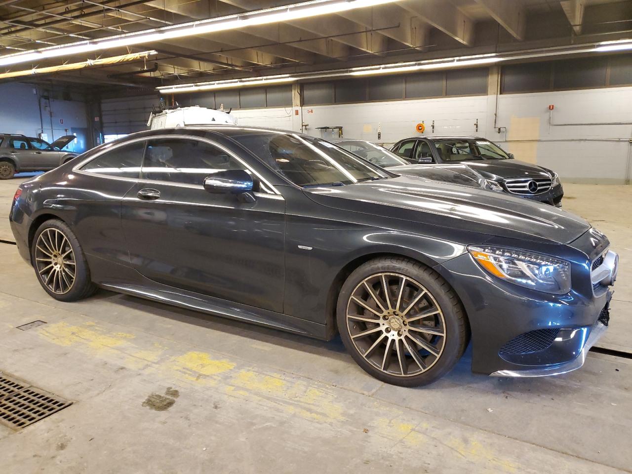 2015 Mercedes-Benz S-klasse VIN WDDXJ8FB3FA001042 Copart auction photo, burn / front end damage thumbnail 4