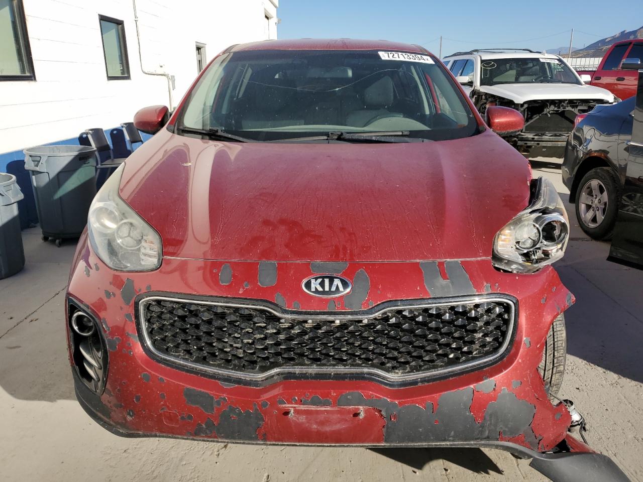 2017 KIA Sportage VIN KNDPMCAC2H7226573 Copart auction photo, front end damage thumbnail 5
