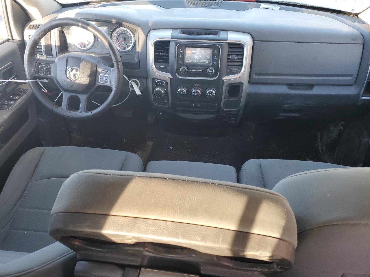 2014 RAM 1500 VIN 1C6RR7GTXES181410 Copart auction photo, rear end / front end damage thumbnail 8