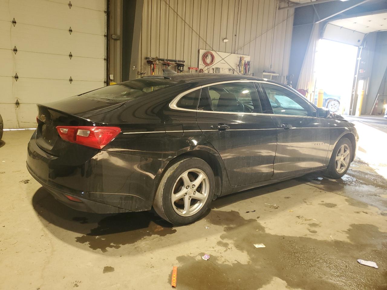 2017 Chevrolet Malibu VIN 1G1ZB5STXHF185178 Copart auction photo, front end damage thumbnail 3