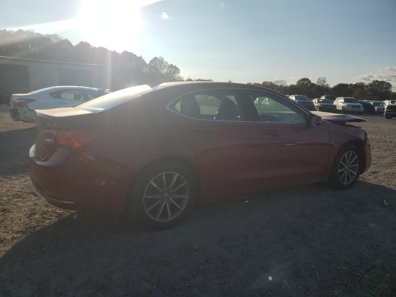 2018 Acura TLX VIN 19UUB1F57JA008761 Copart auction photo, front end damage thumbnail 3