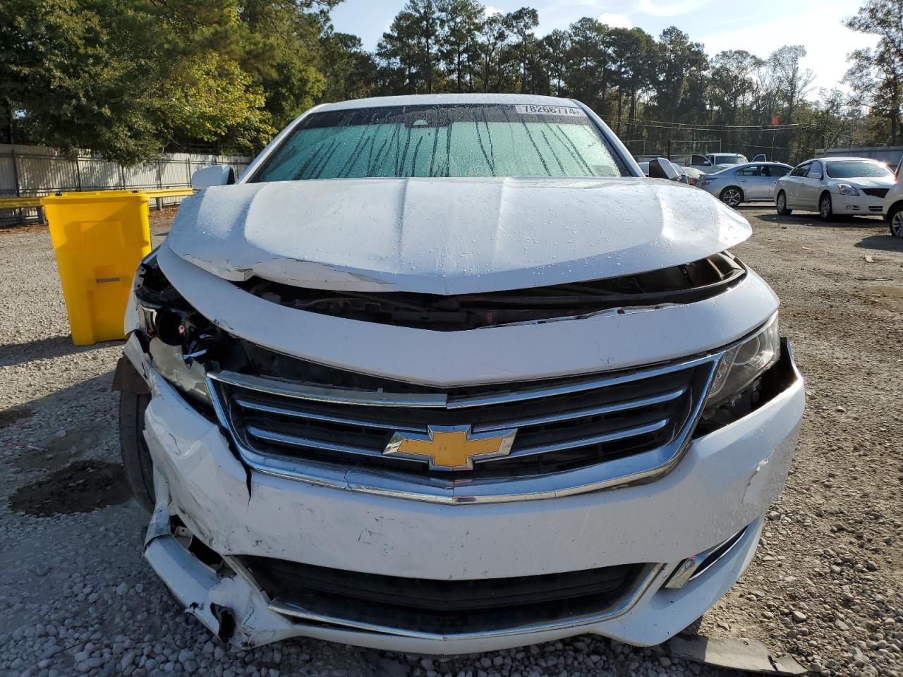 2017 Chevrolet Impala VIN 2G1105S31H9183251 Copart auction photo, front end damage thumbnail 5