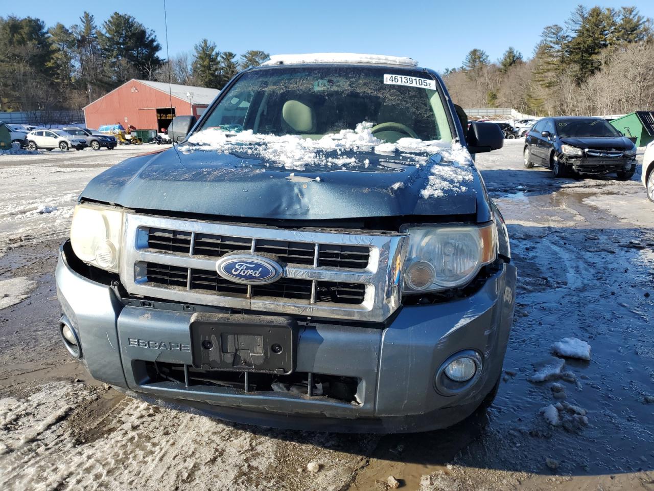2010 Ford Escape VIN 1FMCU9DG2AKC67929 Copart auction photo, front end damage thumbnail 5