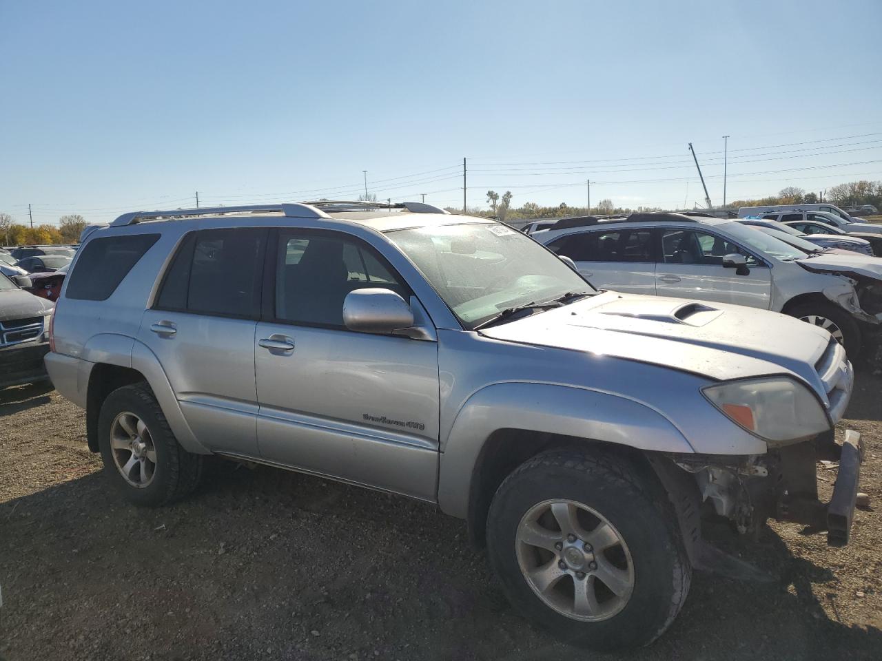 2003 Toyota 4Runner VIN JTEBU14R830015308 Copart auction photo, front end damage thumbnail 4