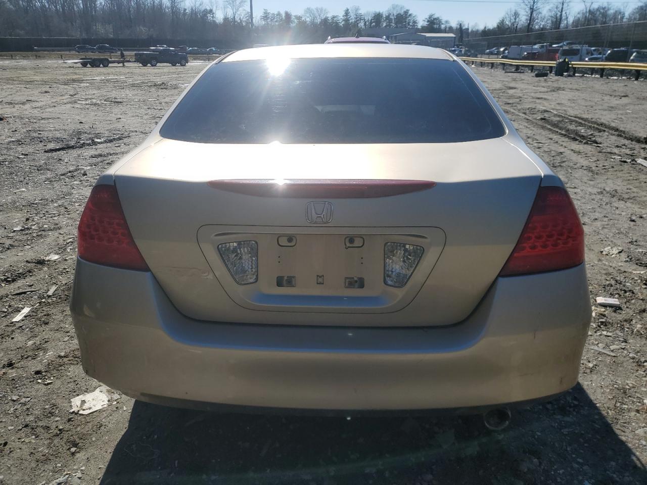 2007 Honda Accord VIN 1HGCM56797A024189 Copart auction photo, front end damage thumbnail 6