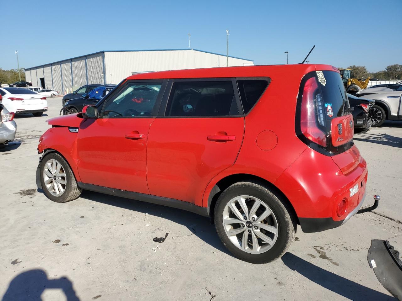 2018 KIA Soul VIN KNDJP3A57J7544841 Copart auction photo, front end damage thumbnail 2