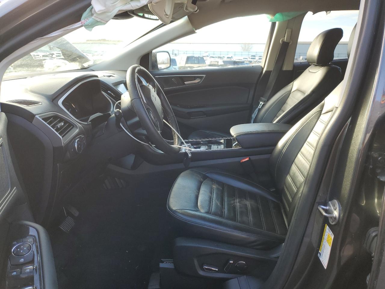 2019 Ford Edge VIN 2FMPK4J96KBC60090 Copart auction photo, side / front end damage thumbnail 7