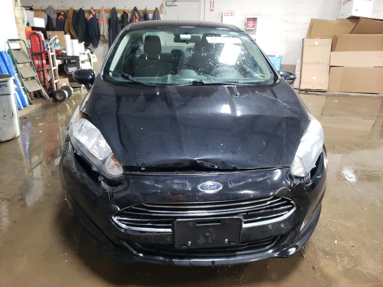 2017 Ford Fiesta VIN 3FADP4AJ3HM132583 Copart auction photo, front end / minor dent/scratches damage thumbnail 5