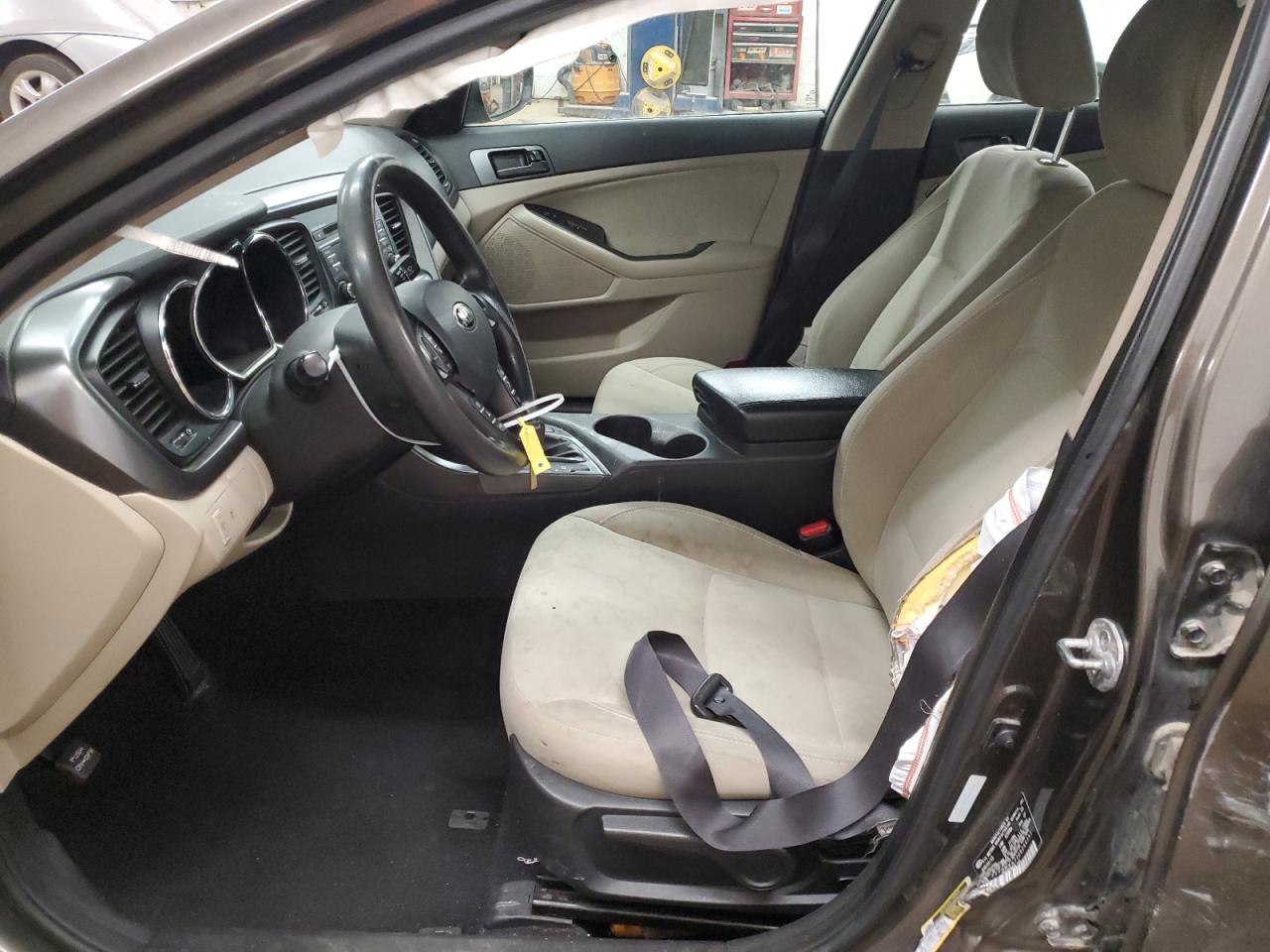 2013 KIA Optima VIN 5XXGM4A73DG244591 Copart auction photo, all over damage thumbnail 7