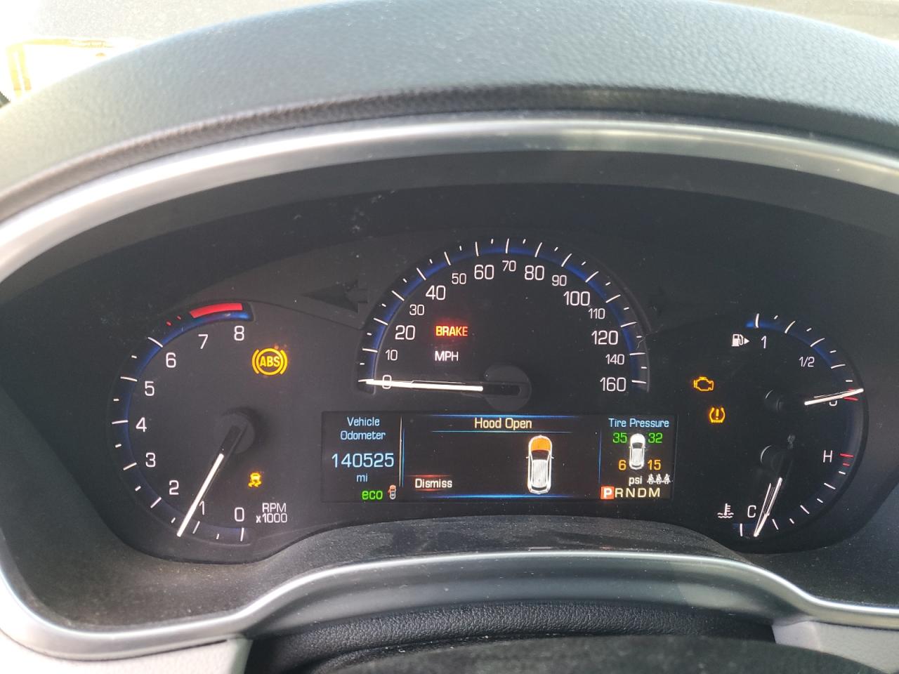 2014 Cadillac SRX VIN 3GYFNBE37ES560067 Copart auction photo, front end / rear end damage thumbnail 9