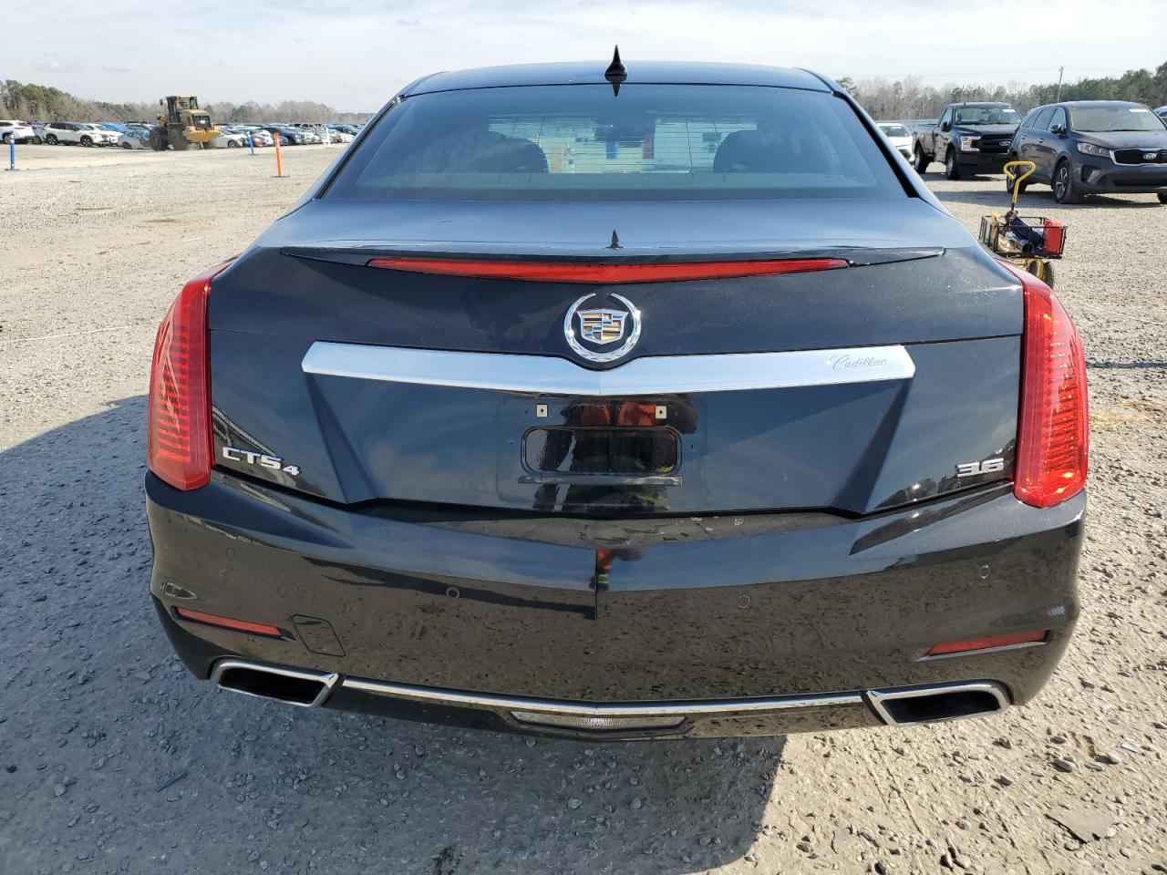 2014 Cadillac CTS VIN 1G6AZ5S35E0153742 Copart auction photo, front end damage thumbnail 6