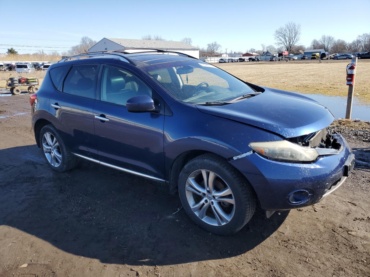 2009 Nissan Murano VIN JN8AZ18WX9W104647 Copart auction photo, front end damage thumbnail 4