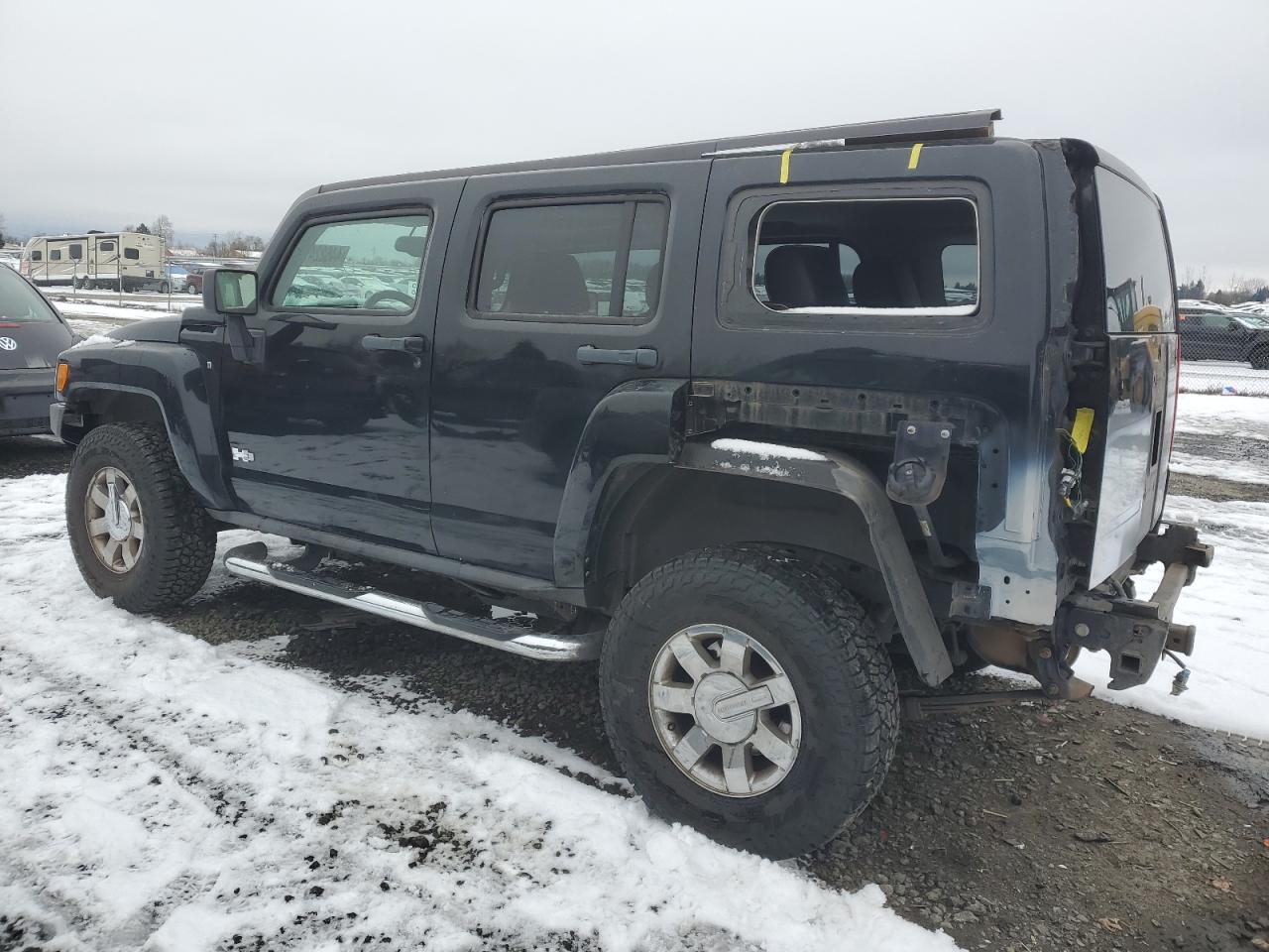 2007 Hummer H3 VIN 5GTDN13E678233112 Copart auction photo, rear end damage thumbnail 2