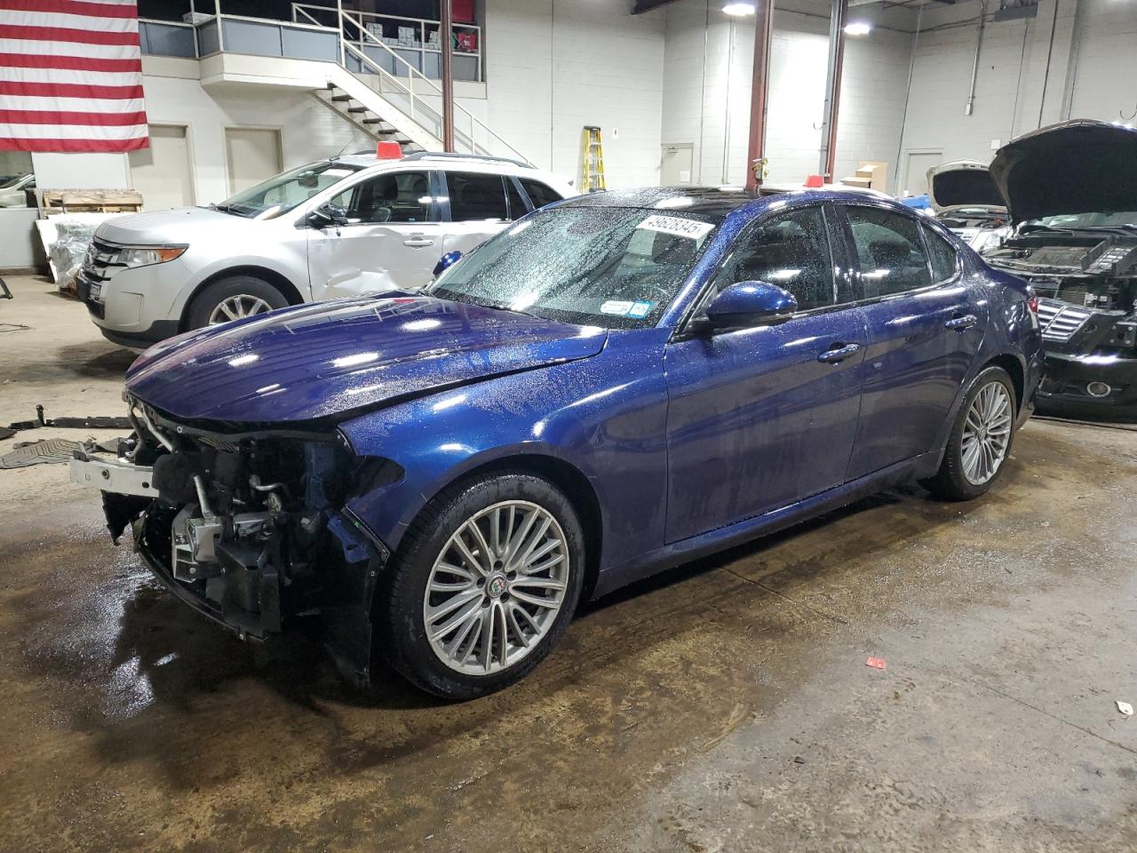 2019 Alfa Romeo Giulia VIN ZARFANAN8K7612753 - Copart auction photo