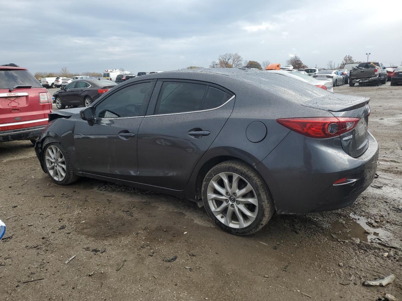 2016 Mazda 3 VIN JM1BM1W31G1279631 Copart auction photo, front end / mechanical damage thumbnail 2