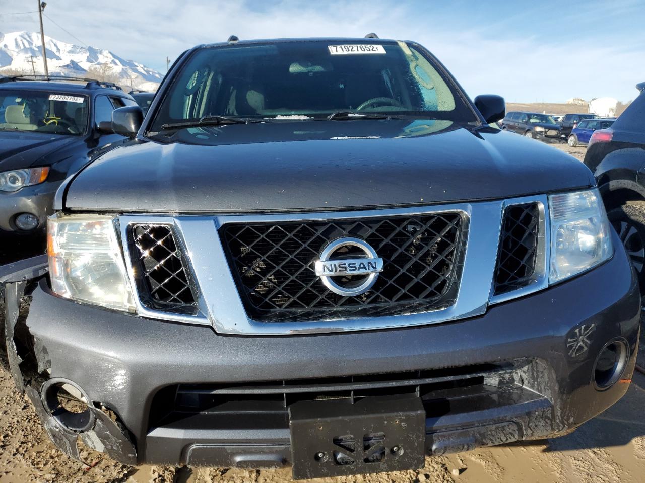2012 Nissan Pathfinder VIN 5N1AR1NN2CC628564 Copart auction photo, side damage thumbnail 5