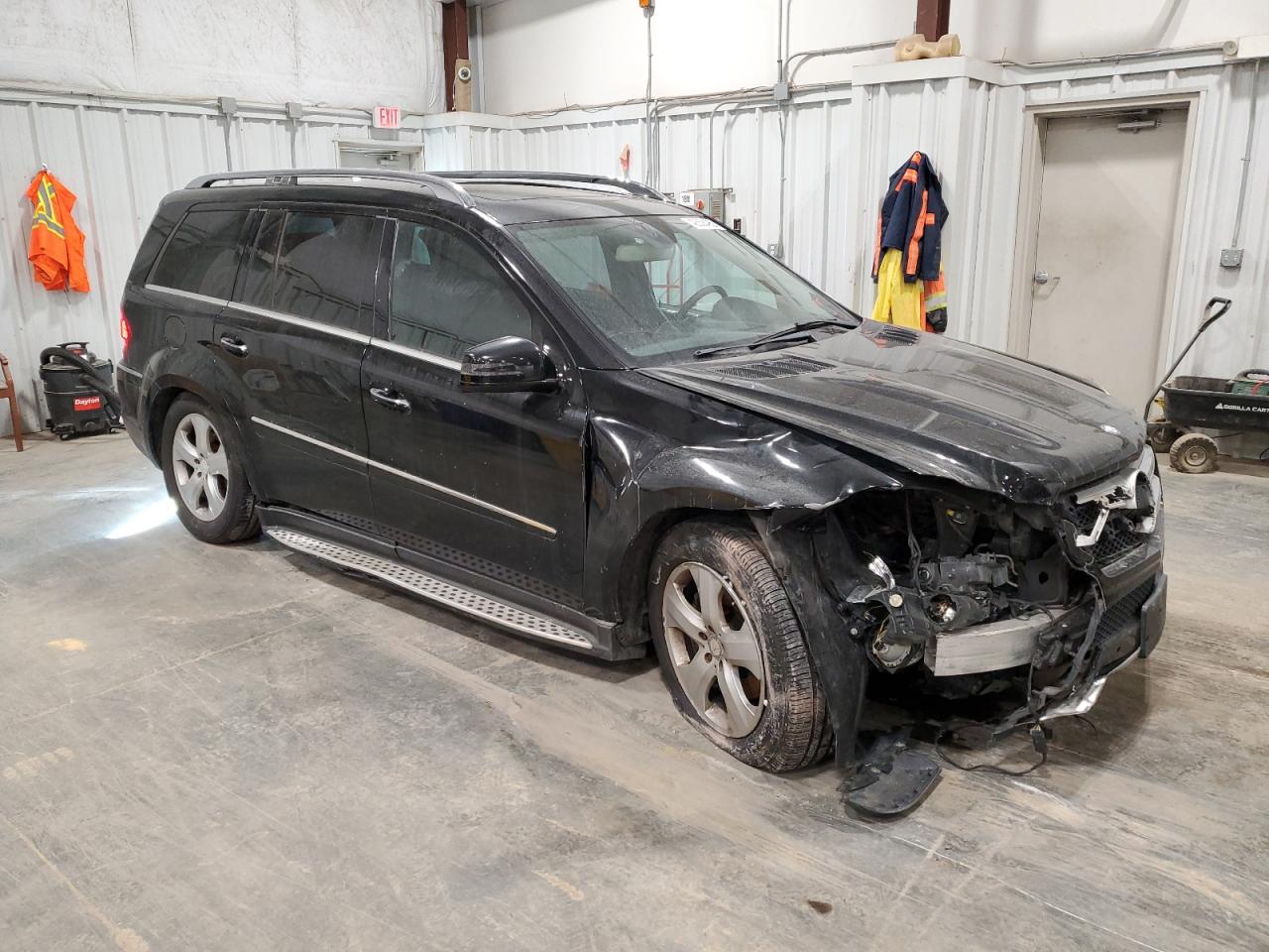 2012 Mercedes-Benz GL-klasse VIN 4JGBF7BE2CA763379 Copart auction photo, front end damage thumbnail 4