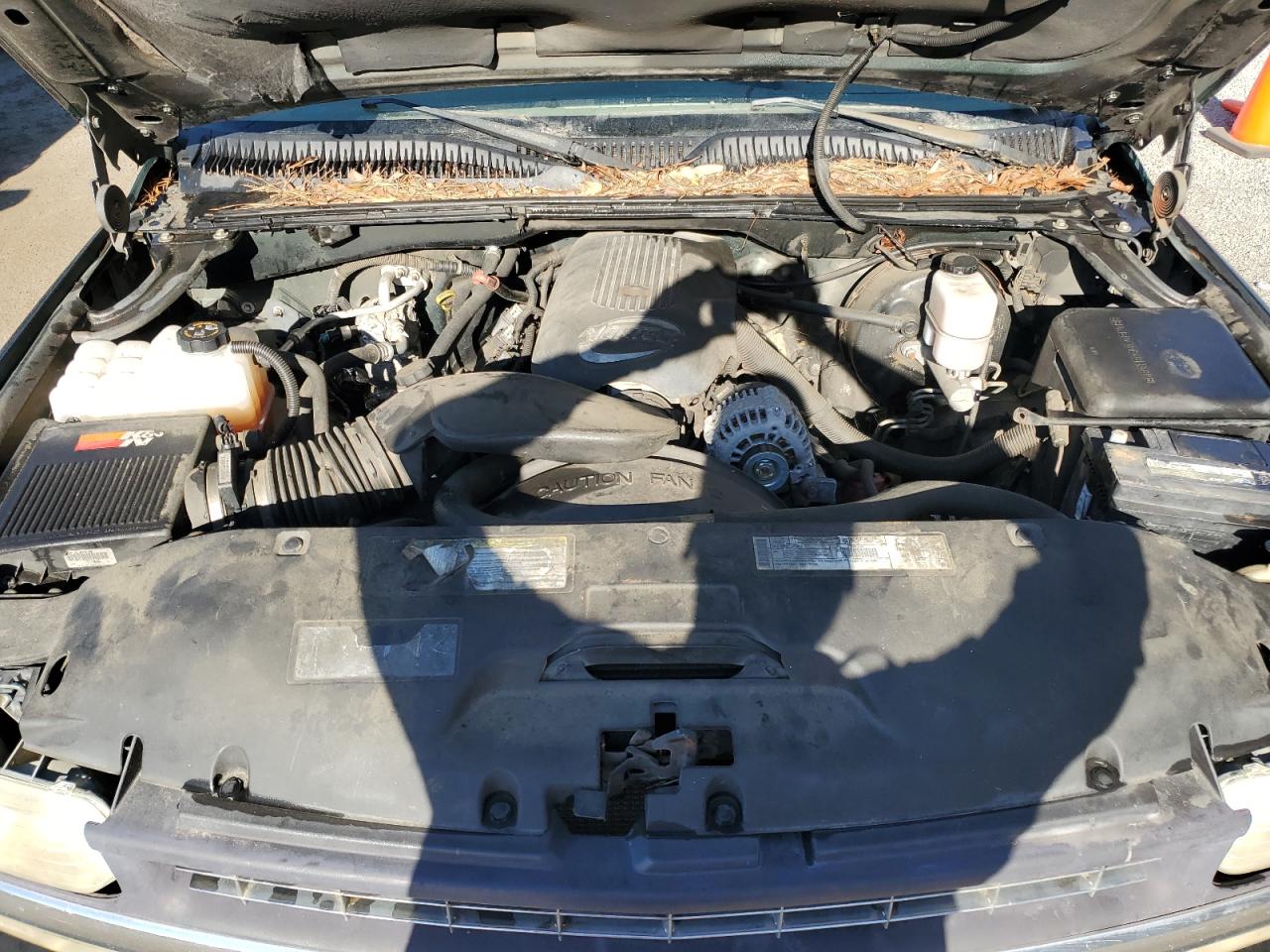2001 Chevrolet Silverado VIN 1GCEK19T11E166115 Copart auction photo, rear end / undercarriage damage thumbnail 11