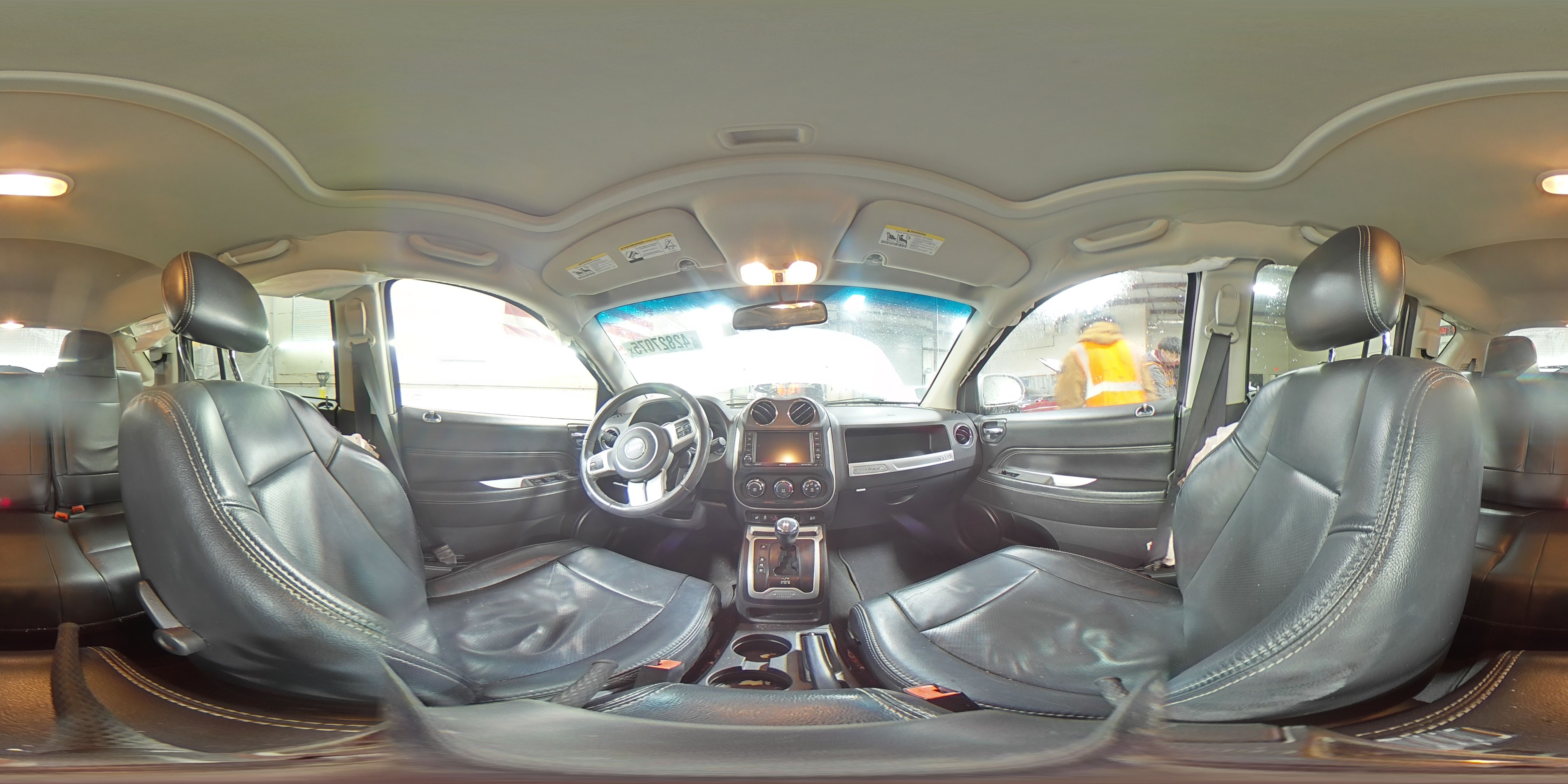 2016 Jeep Compass VIN 1C4NJDEB8GD545032 Copart auction photo, rollover damage thumbnail 13