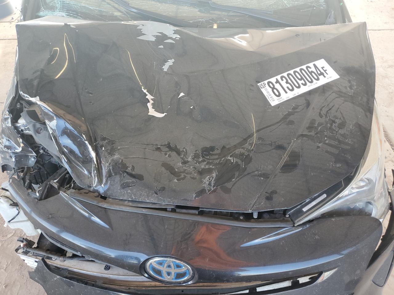 2017 Toyota Prius VIN JTDKARFUXH3536257 Copart auction photo, all over damage thumbnail 11