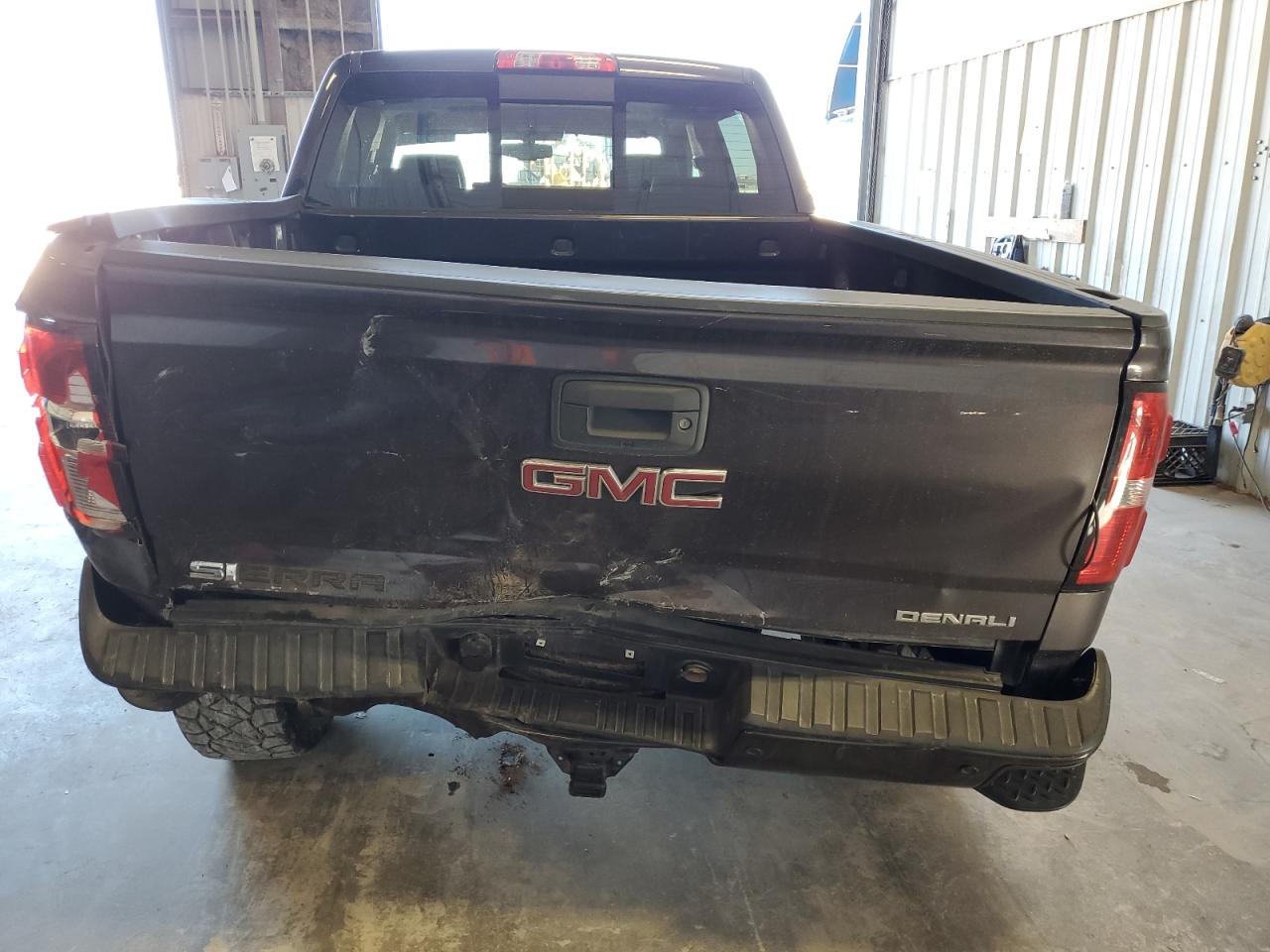 2014 GMC Sierra VIN 3GTU2WEC2EG538297 Copart auction photo, rear end / minor dent/scratches damage thumbnail 6