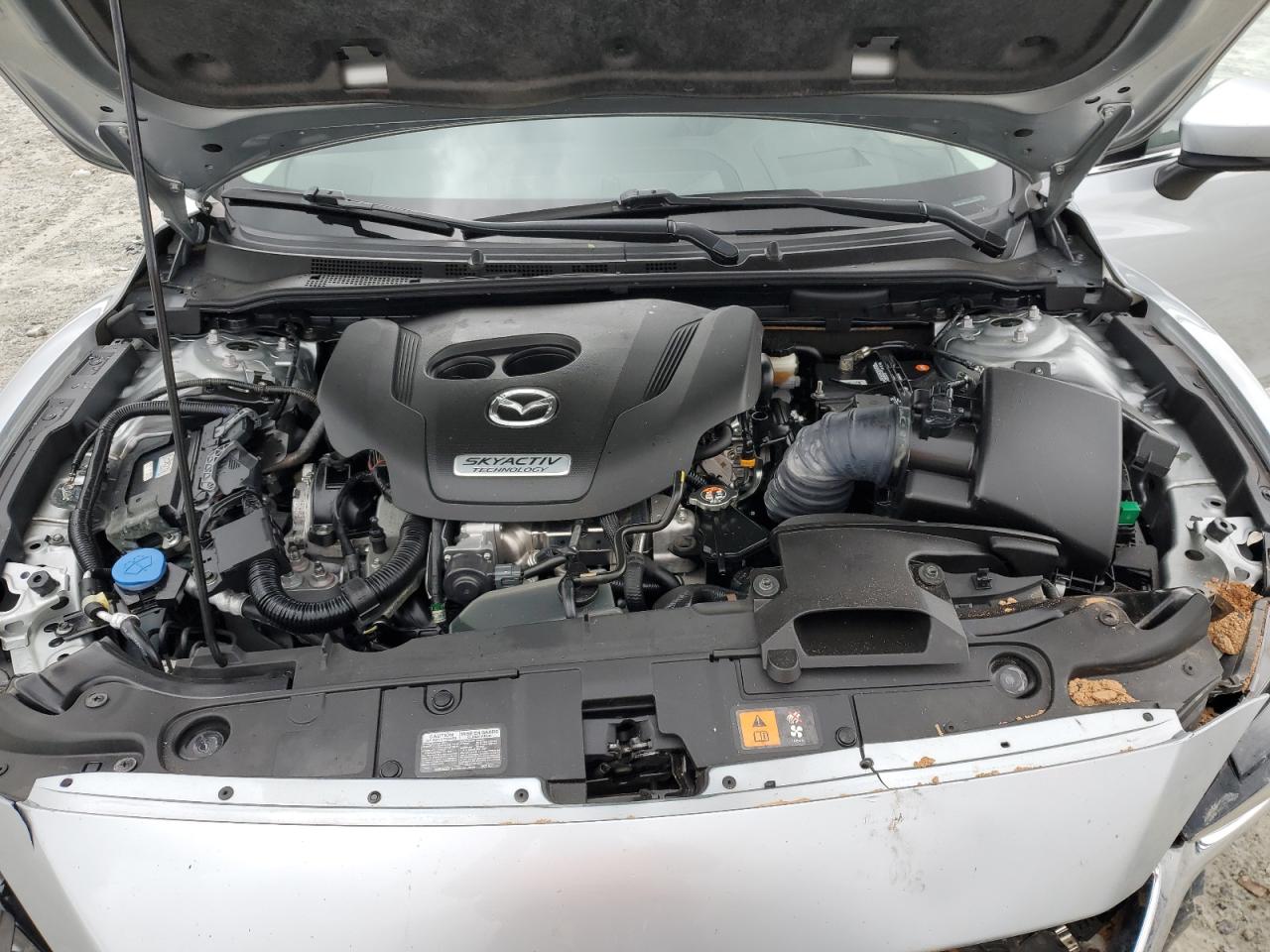 2018 Mazda 6 VIN JM1GL1WY6J1303949 Copart auction photo, front end damage thumbnail 11