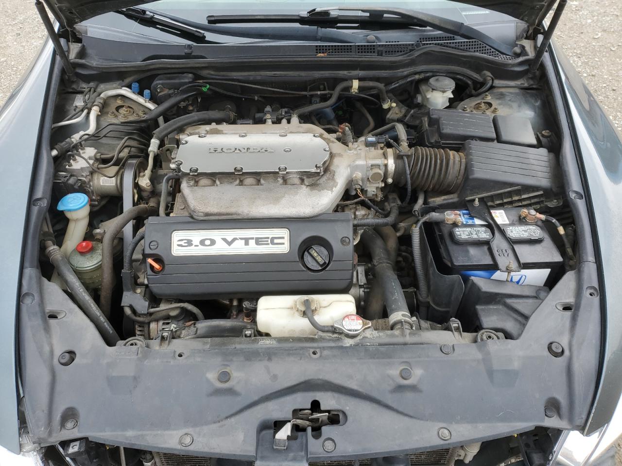2004 Honda Accord VIN 1HGCM66594A022443 Copart auction photo, front end / side damage thumbnail 11