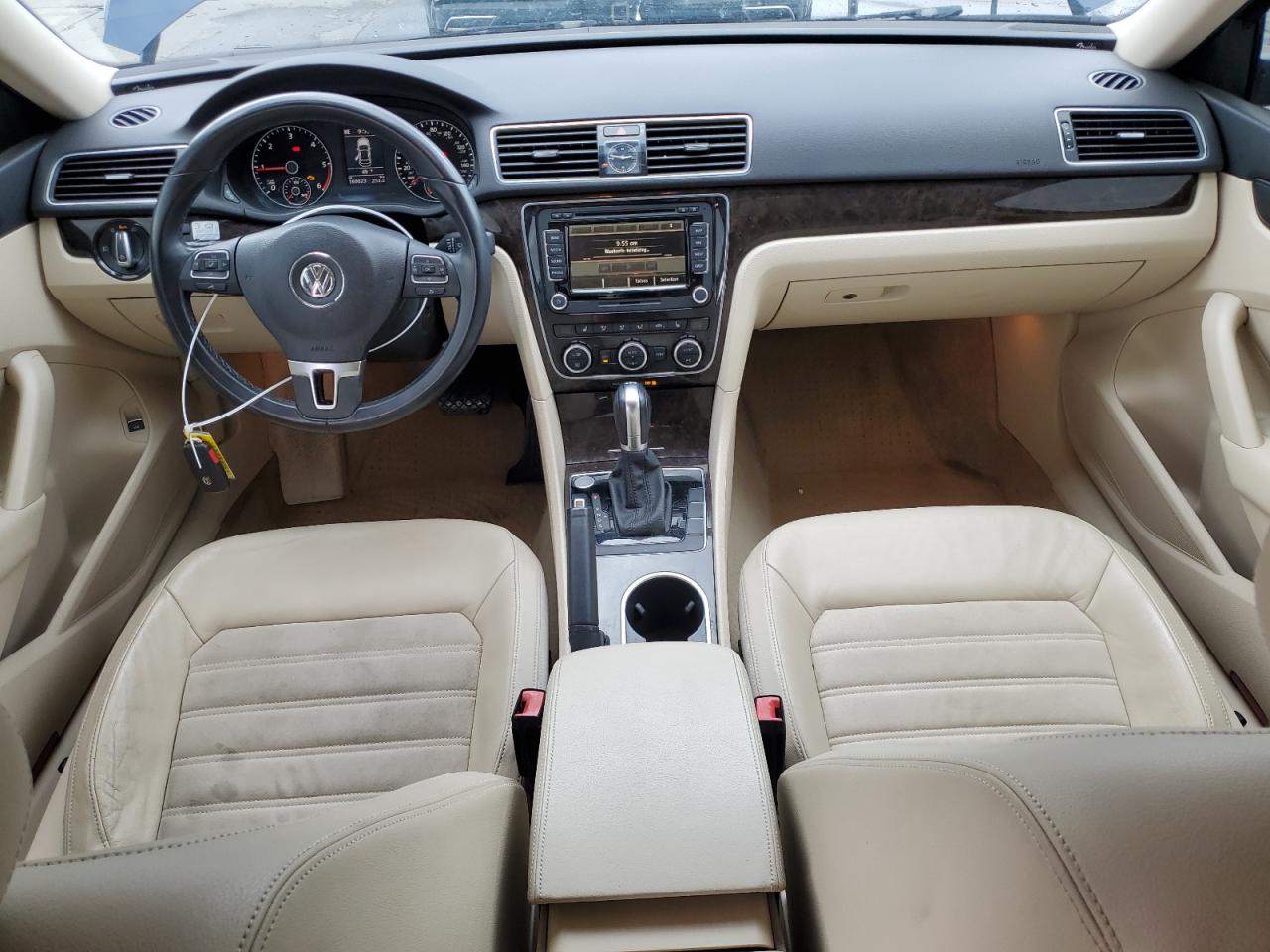 2014 Volkswagen Passat VIN 1VWCN7A30EC080628 Copart auction photo, hail damage thumbnail 8