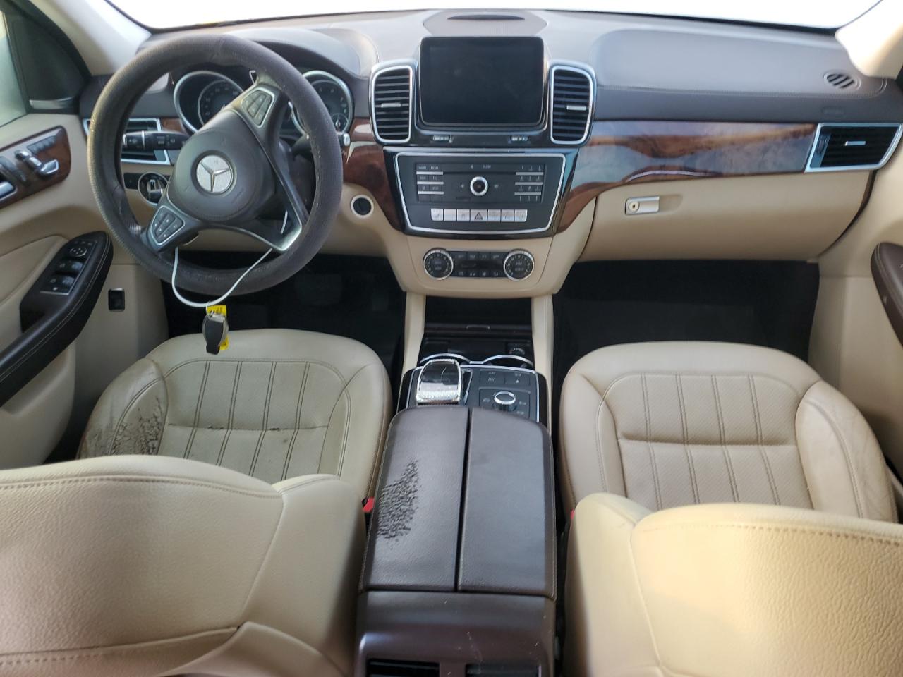 2017 Mercedes-Benz GLS-klasse VIN 4JGDF6EE6HA807440 Copart auction photo, water/flood damage thumbnail 8
