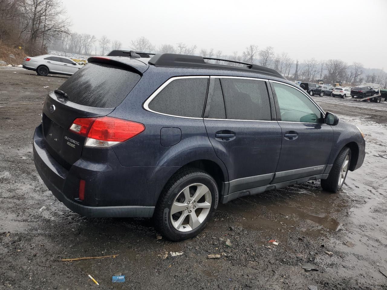 2013 Subaru Outback VIN 4S4BRBKC3D3293765 Copart auction photo, undercarriage / front end damage thumbnail 3