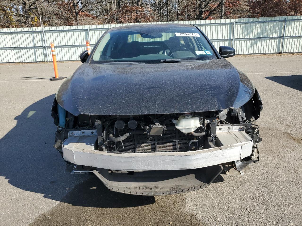2018 Honda Clarity VIN JHMZC5F3XJC009963 Copart auction photo, front end / minor dent/scratches damage thumbnail 5