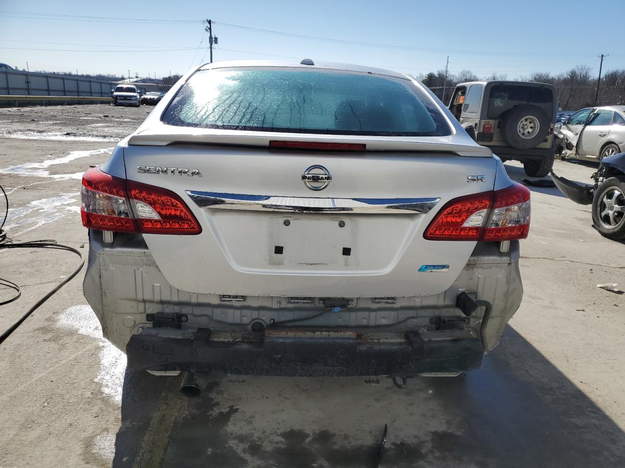 2014 Nissan Sentra VIN 3N1AB7AP5EY324449 Copart auction photo, all over damage thumbnail 6