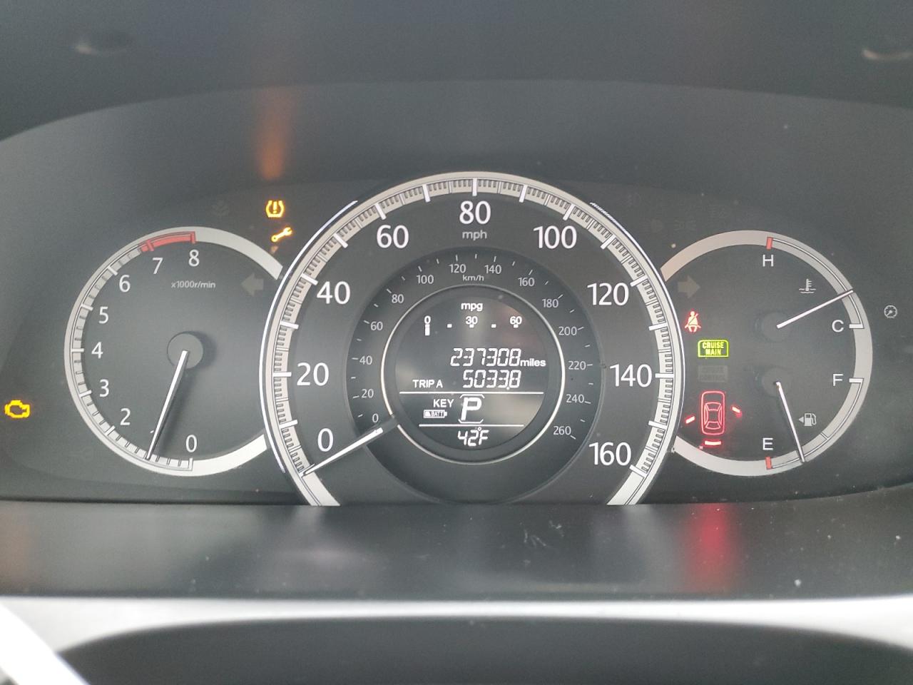 2014 Honda Accord VIN 1HGCR2F82EA033256 Copart auction photo, side damage thumbnail 9