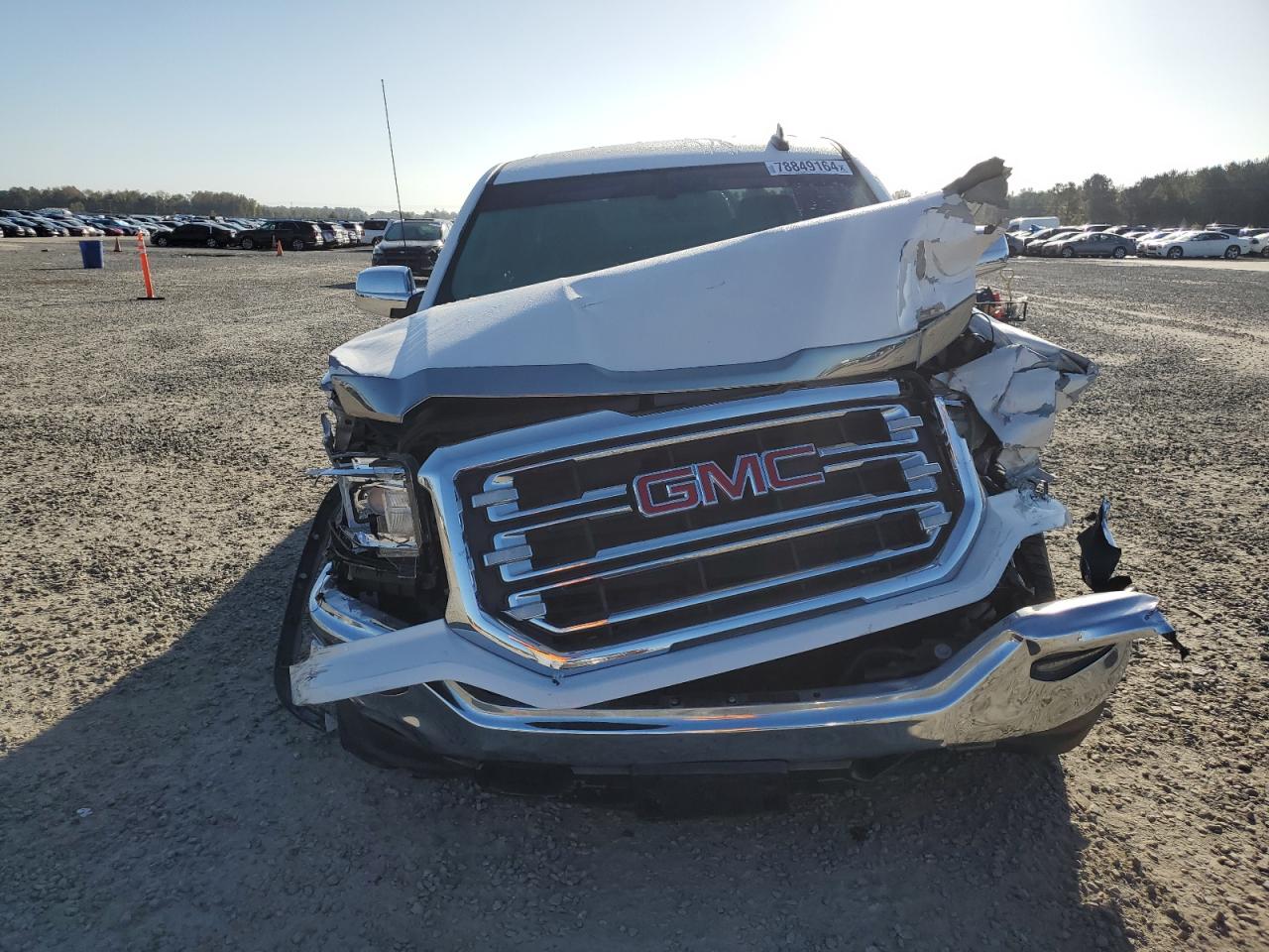 2017 GMC Sierra VIN 3GTU2NEC5HG487151 Copart auction photo, front end / mechanical damage thumbnail 5