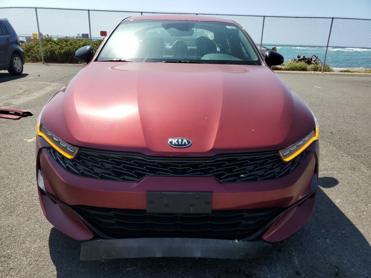 2021 KIA K5 VIN 5XXG64J21MG073631 Copart auction photo, rear end damage thumbnail 5